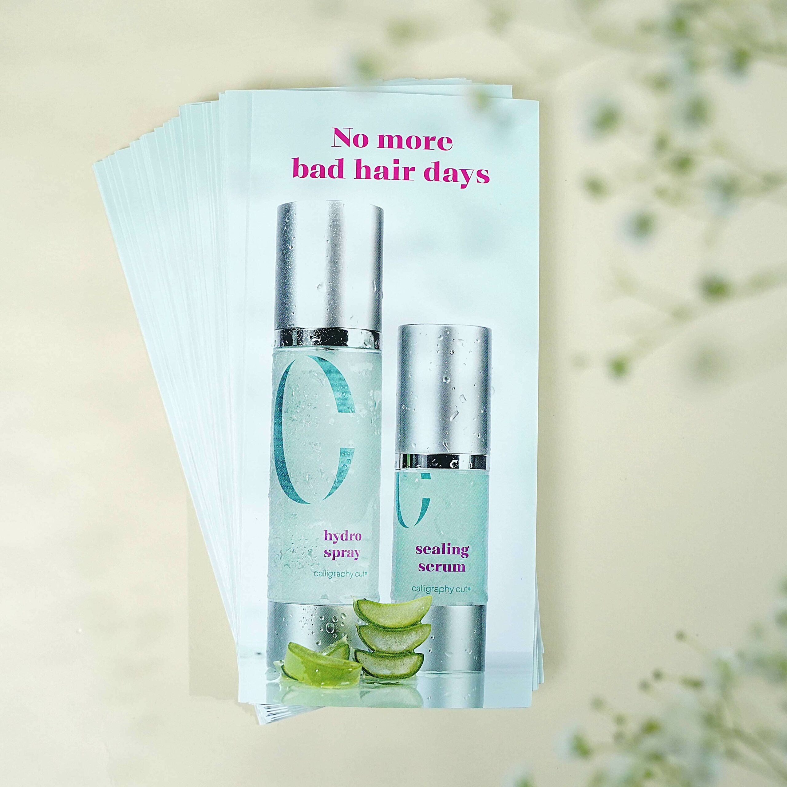 HairCare Flyer 50er Pack