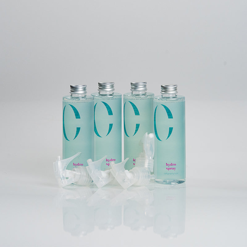 Set Hydro Spray (4x 200ml) inkl. Refill-Sprühflaschen