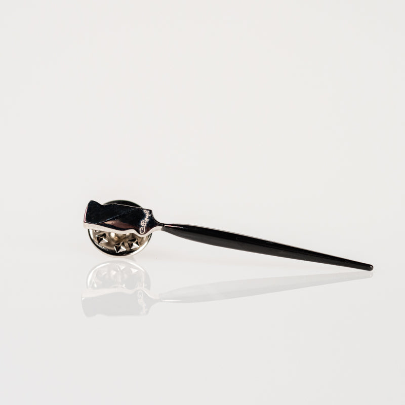 Anstecknadel schwarz